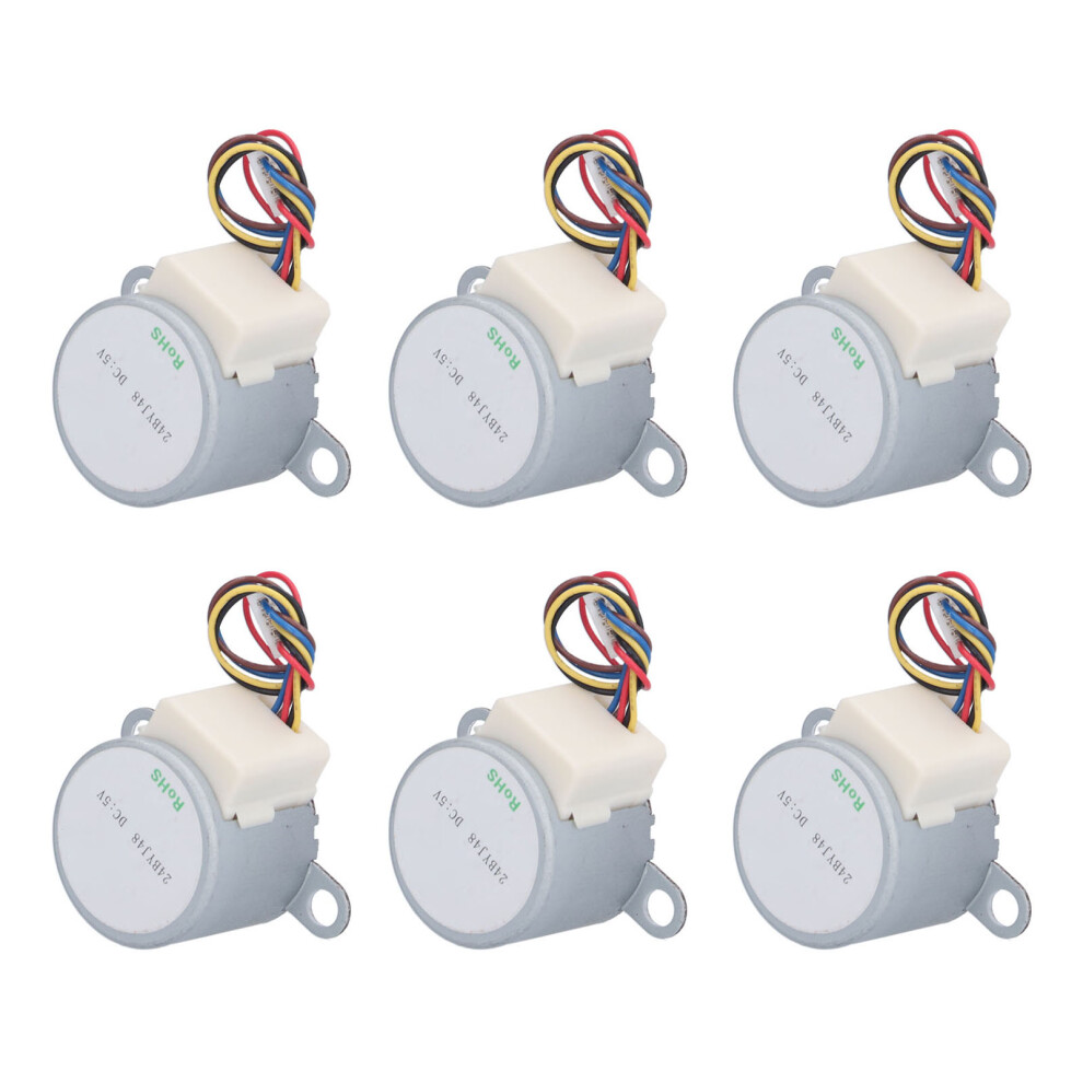 24Byj48 6Pcs High Precision Reduction Stepper Motor For Fans And Lights 8451377018235