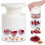 (White) 7-Hole Cherry Pitter Quick Push Pull Multiple Cherries Seed Remover Tool, Multi-Function Cherry Core Remover 1