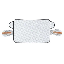 (L) Magnetic Car Windscreen Snow Covers, All-Season Windshield Protector Cover Frost Ice Snow UV Protection