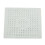 (White Rectangle) Square Coaster Drain Mat Round Dish Basin Drain Mat Place Mat Drain Mat Sink Mat 1