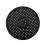 (Black Round) Square Coaster Drain Mat Round Dish Basin Drain Mat Place Mat Drain Mat Sink Mat 1