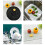 (Black Rectangle) Square Coaster Drain Mat Round Dish Basin Drain Mat Place Mat Drain Mat Sink Mat 4