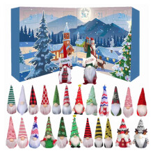 (H) Adorable Gnome Elf Advents Calendar 2025 Practical Advents Calendar Care Present for Kid