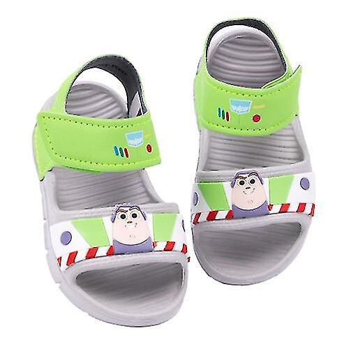 (12 UK Child,Grey/Green)Toy Story Boys Buzz Lightyear Sandals