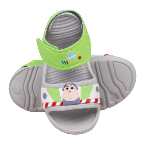 (12 UK Child,Grey/Green)Toy Story Boys Buzz Lightyear Sandals 2