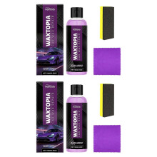 (2 Sets) Waxtopia Car Scratch Remover - Auto Paint Scratch Remover Restorer Kit Long-Lasting Protective Layer for All Vehicles