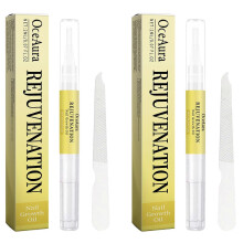 (2pcs) Rejuvenation Nail Growth Oil & Nail File Kit, Fast Acting Nail Strengthening Serum for All Nail Types