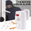 (2pcs) Wireless PIR Motion Sensor Alarm 105dB Home Security System with Remote Control for Home & Garage 2