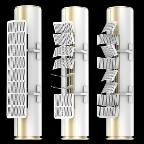 Air Conditioner Wind Deflector with 8Way Adjustable Airflow Direction and NoTrace Installation Ref: 1628