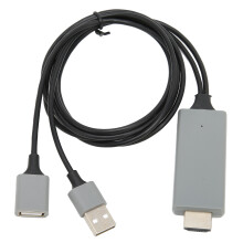 Câble de duplication d'écran intelligent pour un plaisir visuel haute définition, Plug and Play, paramètres de mode étendu pour appareils iOS et