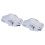 SHF12 2 pezzi Supporto in alluminio per albero da 12 mm 2