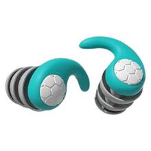 (Erotic) Three-Layer Swim Waterproof Earplugs Reusable Soft Silicone Anti-Noise Ear Plugs for Sleeping Traveling