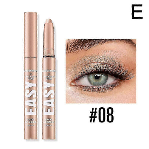 (brown) Eye Shadow Stick Highlight Pencil Waterproof Eyeshadow Matte Pen 1