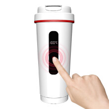 12V Stainless Steel Car Kettle with Rapid Heating for Travel, Camping, Truck, RV and Boat