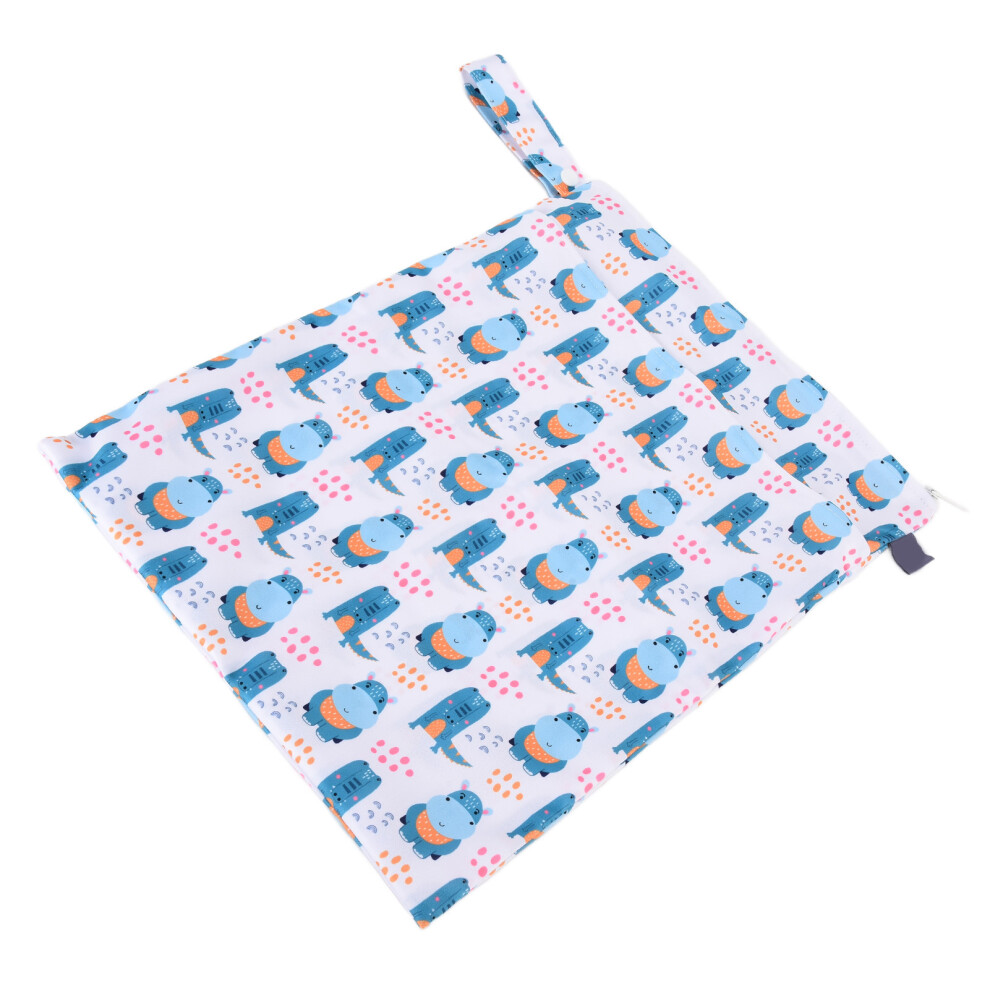 Reusable Waterproof Cloth Diaper Wet Dry Bag 30x40cm Travel Beach