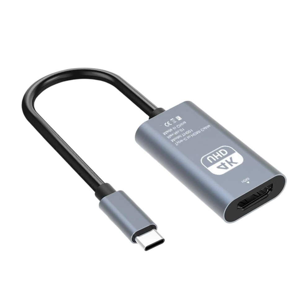 Type C To Hdtv Adapter 4K30hz 4K60hz 8K60hz Video Converter With External Power And Cooling For Laptop Pc 9187378519714