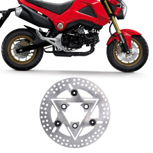 220 mm Edelstahl Motorradbremscheibe Universal passend, halb schwebend
