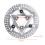 220 mm Edelstahl Motorradbremscheibe Universal passend, halb schwebend 3