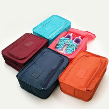 (Grey) Travel Folding Shoe Storage Bag Dust Bag Portable Shoe Bag Multifunctional Shoe Storage Bag Small Shoe Bag