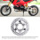 220 mm Edelstahl Motorradbremscheibe Universal passend, halb schwebend 11