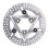 220 mm Edelstahl Motorradbremscheibe Universal passend, halb schwebend 2