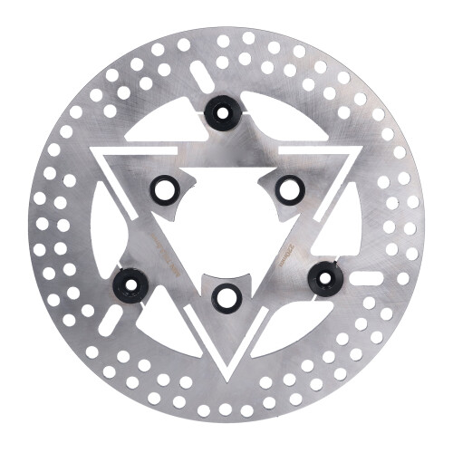 220 mm Edelstahl Motorradbremscheibe Universal passend, halb schwebend 1