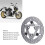 220 mm Edelstahl Motorradbremscheibe Universal passend, halb schwebend 4