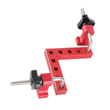 Holzbearbeitungs-Rechteckaufnahme 2 Sets 100mm Stahl-Klemmen- und Verbinderhalter