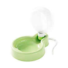 Dogs Outing Water Bottle Portable Bowl Walking Dogs Water-Green