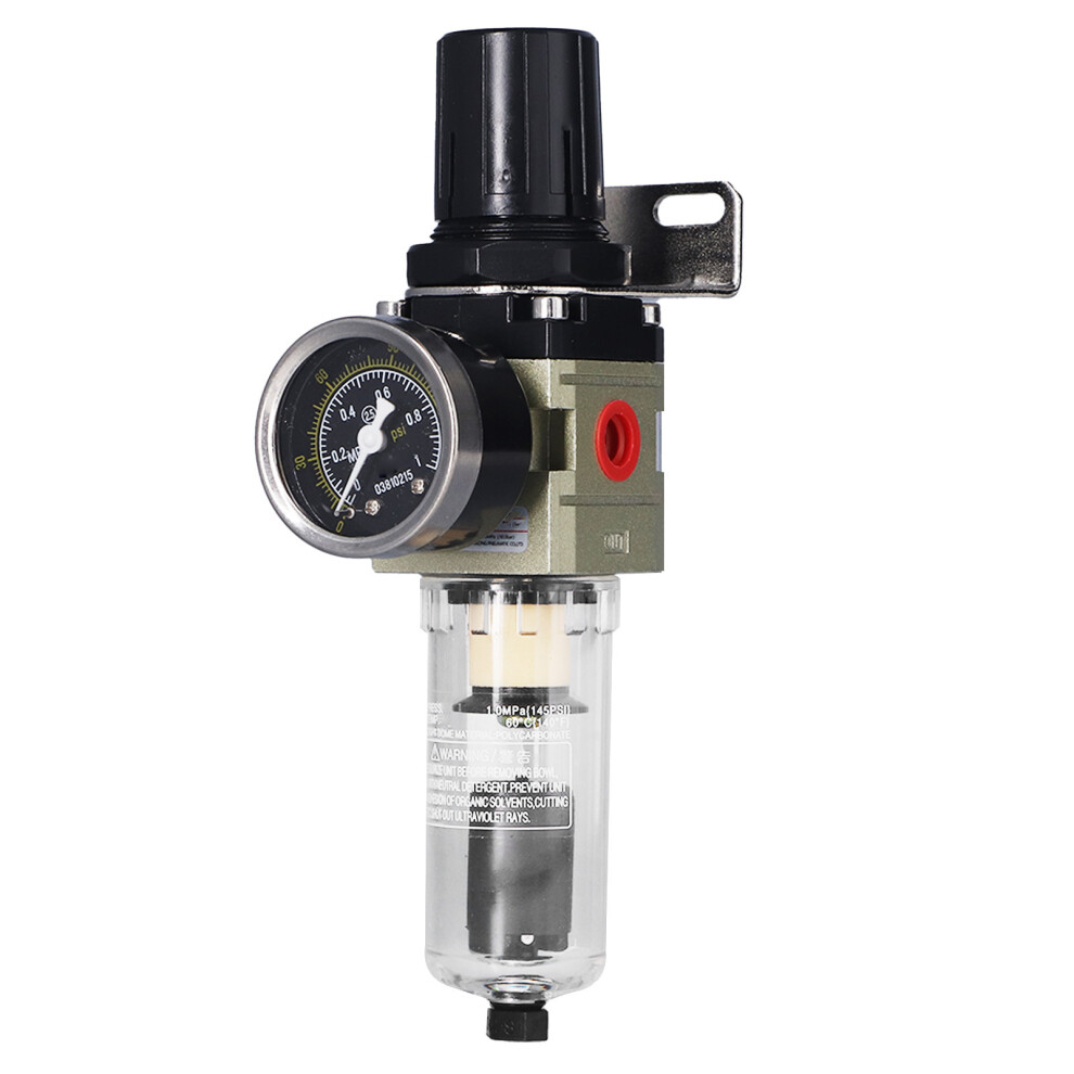Aluminum Alloy Air Filter Regulator For Aw2000 02D, Auto Drain, 1.5Mpa 3561377027801