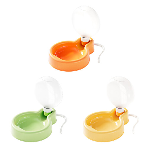 Dogs Outing Water Bottle Portable Bowl Walking Dogs Water-Green 2