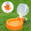 Dogs Outing Water Bottle Portable Bowl Walking Dogs Water-Green 7