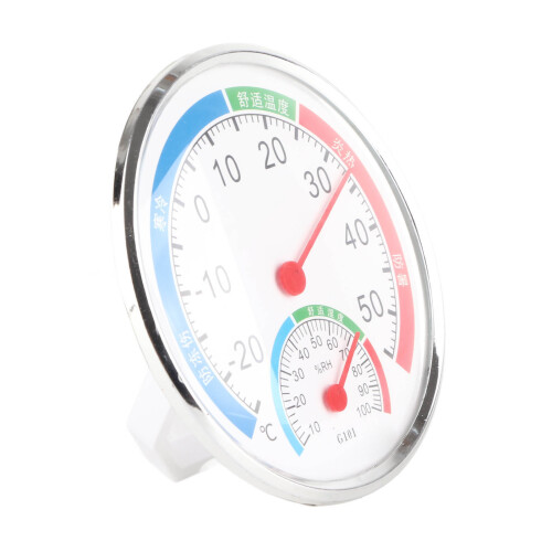 G101 Multifunctional Temp and Humidity Detector Hygrometer White 2
