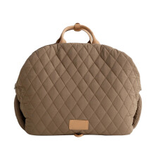 Cat Carriers Bag Breathable Pet Carrier Sightseeing Pet-L Khaki
