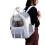 Small Pet Carriers Outgoing Cats Cage Backpack Sling Bag-Blue 1