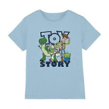 (5-6 Years,Sky Blue)Toy Story Childrens/Kids Group Shot T-Shirt