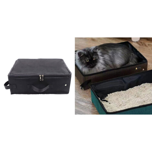 Convenient and Compact Foldable Cat Litter Bag Organize and 1