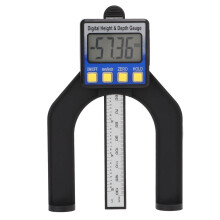 Electronic Height Gauge With Versatile Design, Advanced Features Digital Measuring Tool For Woodworking Featuring One-key Clearing And Strong