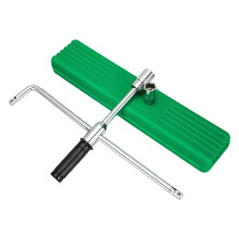 4 Way Wheel Nut Wrench with Storage Box, Fits Multiple Vehicle Types, Durable RustResistant Steel