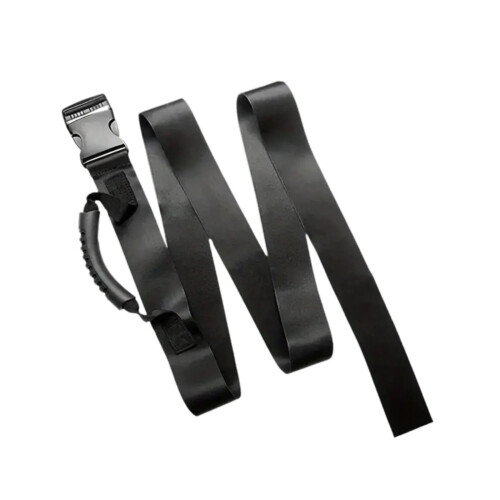 Carry Strap For Heavy Loads With Handle Single Strap Adjustable Nylon Black