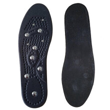 (41 46, Black) Magnetic Insoles for Men & Women, Orthopedic Acupressure Insoles Foot Therapy Neuropathy Plantar Fasciitis Relief