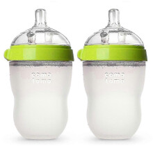 Baby Bottle, Green, (2 Count) 26s
