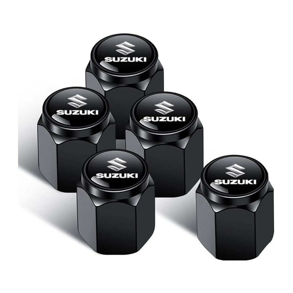 4 Pcs Tire Valve Caps For Suzuki Vitara 20142024, Aluminum Alloy Stem Covers With Leakproof O Ring Seal 9382693462879
