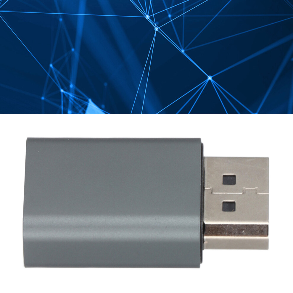 Aluminum Alloy Displayport Male To Mini Dp Female Adapter 4K 60Hz 8191377030294