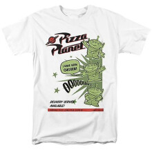 (XL,White)Toy Story Mens Pizza Planet Alien T-Shirt