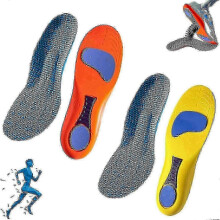 (45-46, 2pairs 2colors) Norelie Orthopedic Insoles for Arch Support Plantar Fasciitis Relief Comfort Work Sports Shoes 2025 New