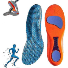 (43-44, 1pair orange) Norelie Orthopedic Insoles for Arch Support Plantar Fasciitis Relief Comfort Work Sports Shoes 2025 New