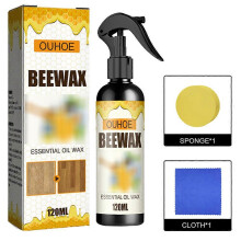 (Bundle) Furniture Beeswax Spray Home Furniture Care Wooden Floor Cabinets Table Polish Liquid