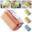 (Blue) Soap Foam Dispenser Box, Portable Soap Dish With Drain & Lid, Multi-Functional Soap Holder 1