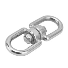 M16 acier inoxydable 304 œil-à-œil anneau rotatif poli
